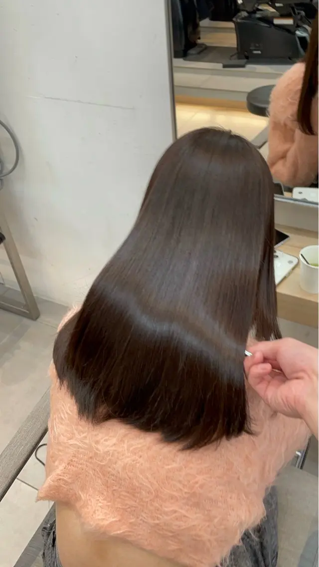セミロング 髪質改善 トリートメント ✨髪質改善✨美髪 矯正🫧小泉のヘアスタイル