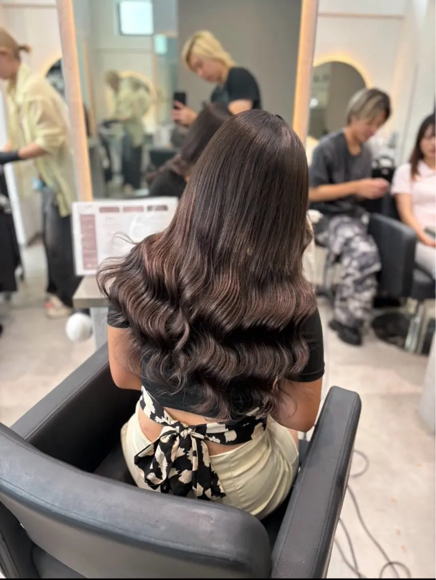 ロング ヘアカラー エクステ 店長山田 やまでぃーのヘアスタイル