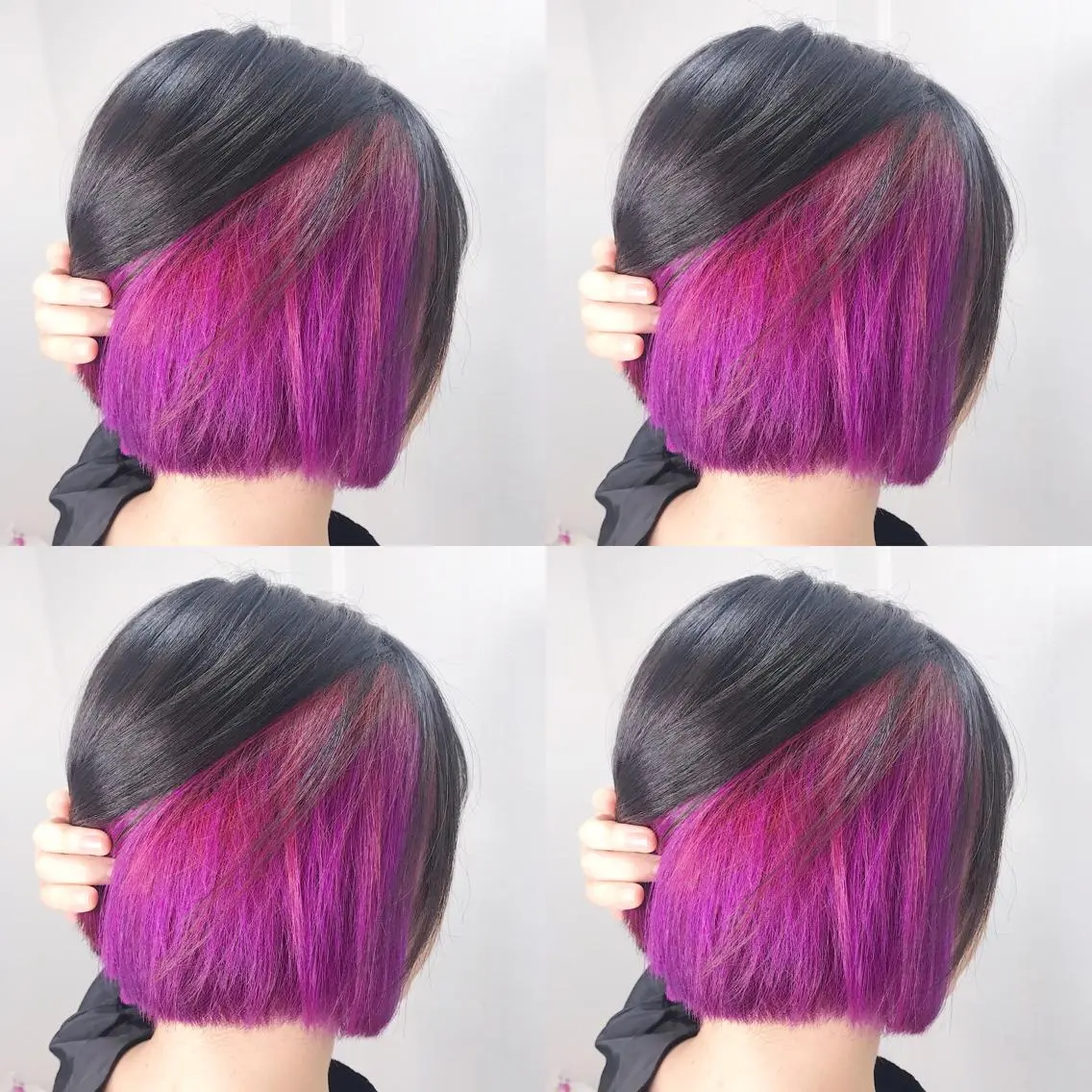 ミディアム カラー ヘアアレンジ ヘアカラー トリートメント TAKUMAブリーチ /切りっぱなし🪽のヘアスタイル
