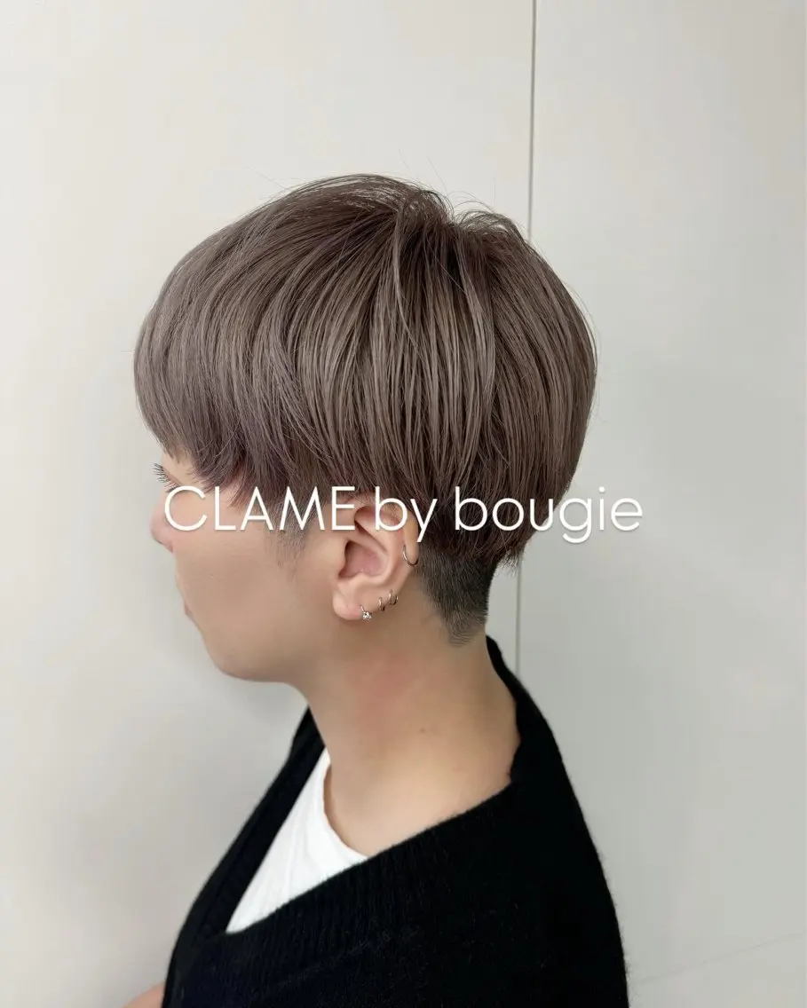 ショート CALME  by bougie ENAのヘアスタイル