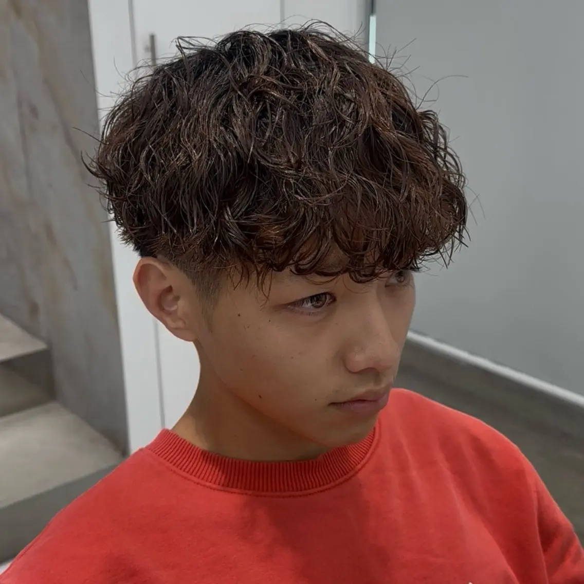 パーマ カット パーマ ヘアセット fifth_Oita 安藤海哉のヘアスタイル