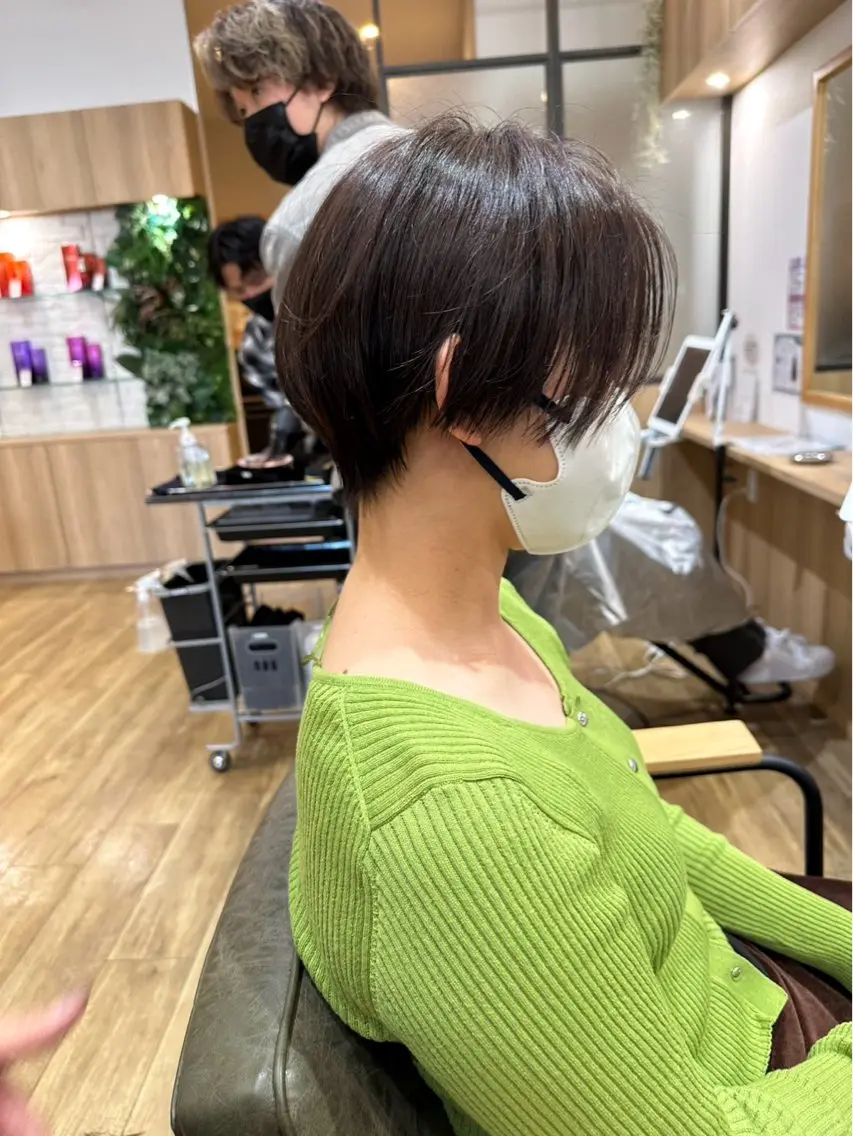 ショート 上田 皇明のヘアスタイル