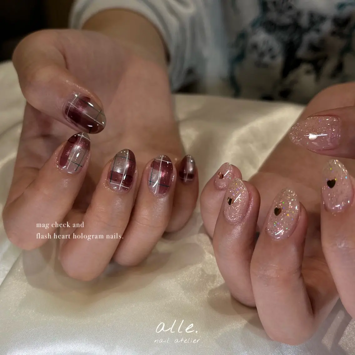 ネイル ハンドネイル atelier alle.のネイルデザイン
