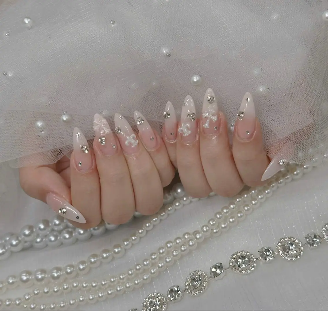 ネイル アートネイル ジェルネイル 韓国ネイル ロングネイル 持ち込み ハンドネイル ハンドケア Nova Nail Nippon 店のネイルデザイン