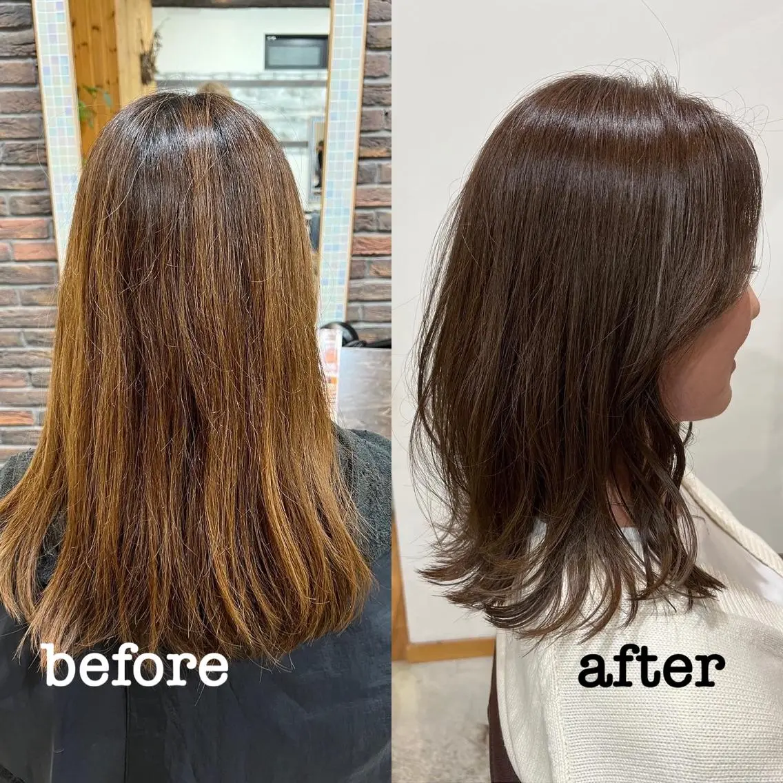ミディアム カラー ヘアアレンジ キッズ バレイヤージュ ブリーチ ケアブリーチ 透明感カラー デザインカラー 五反田 美容院☆張 明星☆韓国ヘアのヘアスタイル