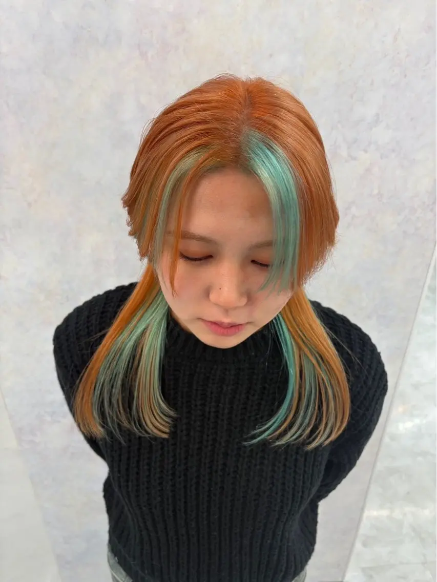 ロング カラー 🎀推しカラー🎀 Harunaのヘアスタイル