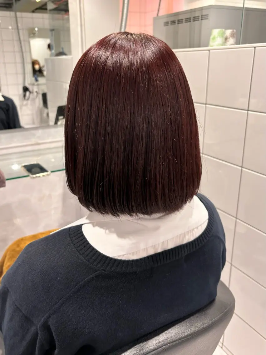 ミディアム カラー 髪質改善 トリートメント 🐺韓国風メンズ特化 あさひ🐺のヘアスタイル