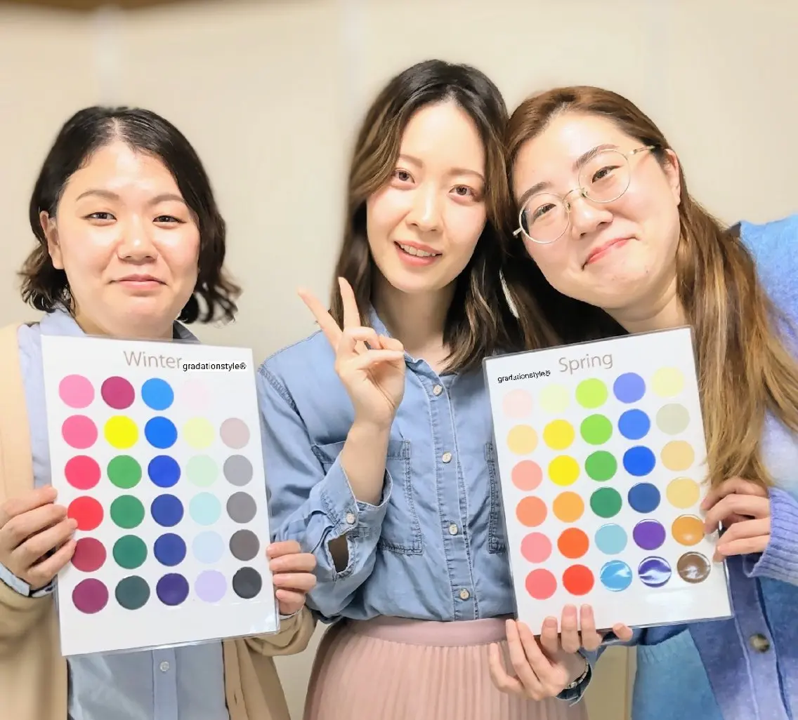 🍇パーソナルカラー診断＋骨格診断の写真