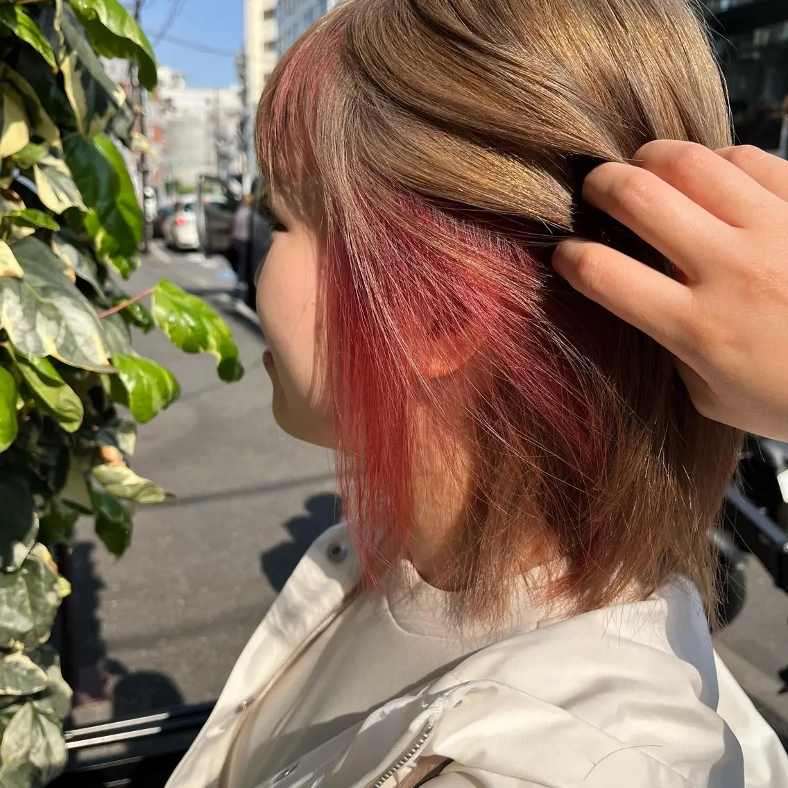 ショート mary'sメリー /ニュアンスカラーのヘアスタイル
