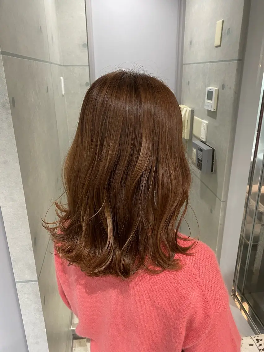 ミディアム Yoh 美髪特化 髪質改善/縮毛矯正のヘアスタイル