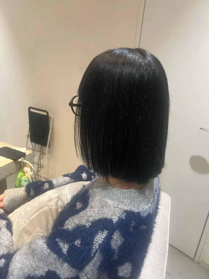 レディースカットカラー🩵の写真
