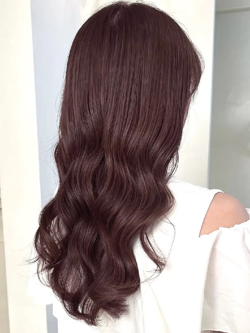 カラー ピンクカラー ヘアカラー 川瀬 夢来のヘアスタイル