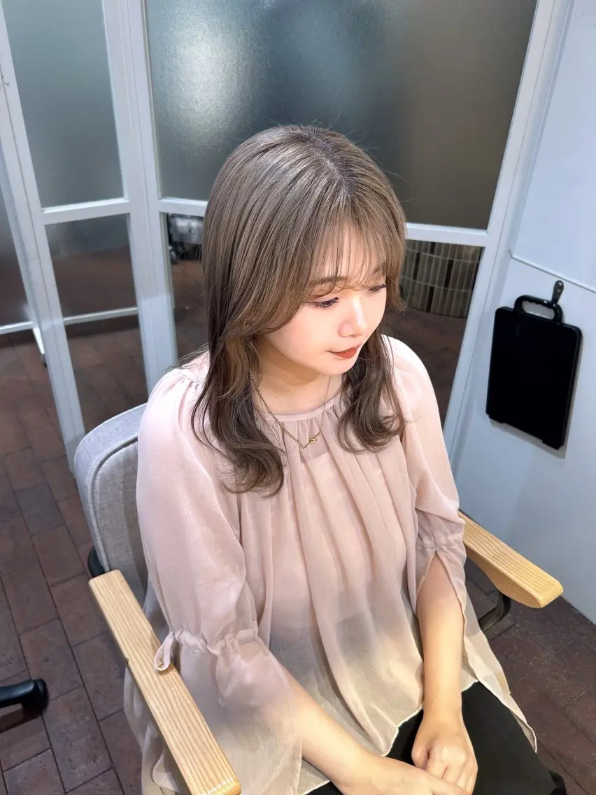 セミロング カラー CURIO/南船場 /RIN💈🍎のヘアスタイル