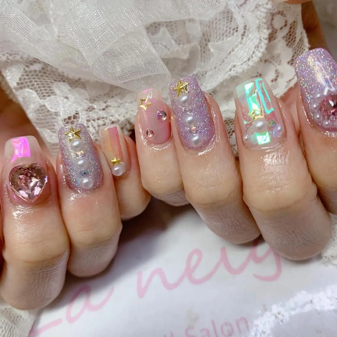 ネイル ハンドネイル La neige* yuki 🐩🌙のネイルデザイン