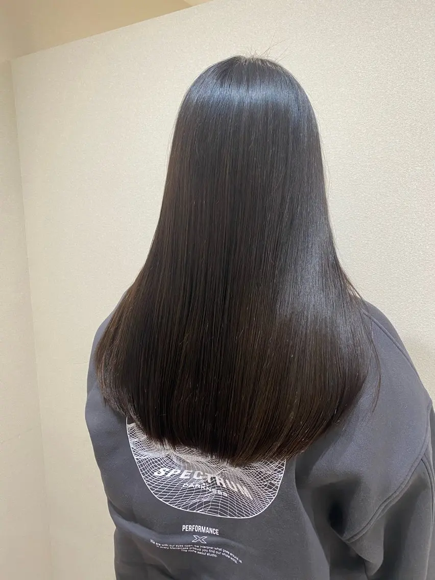 ロング カット 縮毛矯正 トリートメント 🌿縮毛矯正/ 髪質改善🌿コバヤシのヘアスタイル