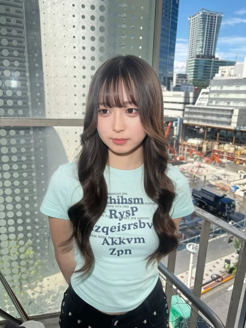 ロング カラー ヘアカラー mai🎠🎈 カラーモデル募集中のヘアスタイル
