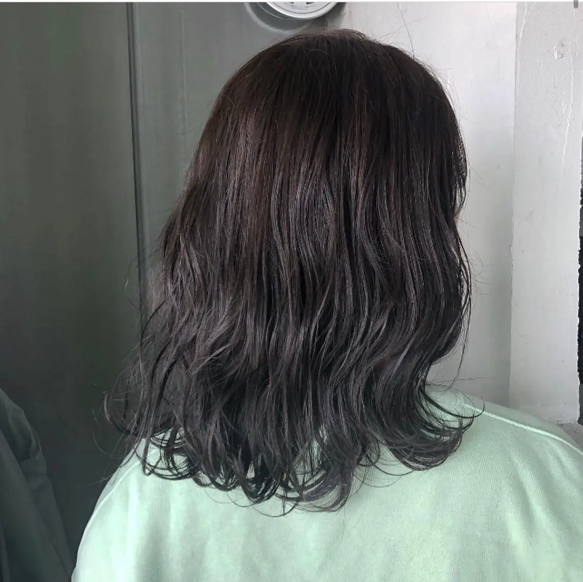 ミディアム カラー グラデーションカラー グレージュ 髪質改善サロン 梅田/ヨナミネのヘアスタイル
