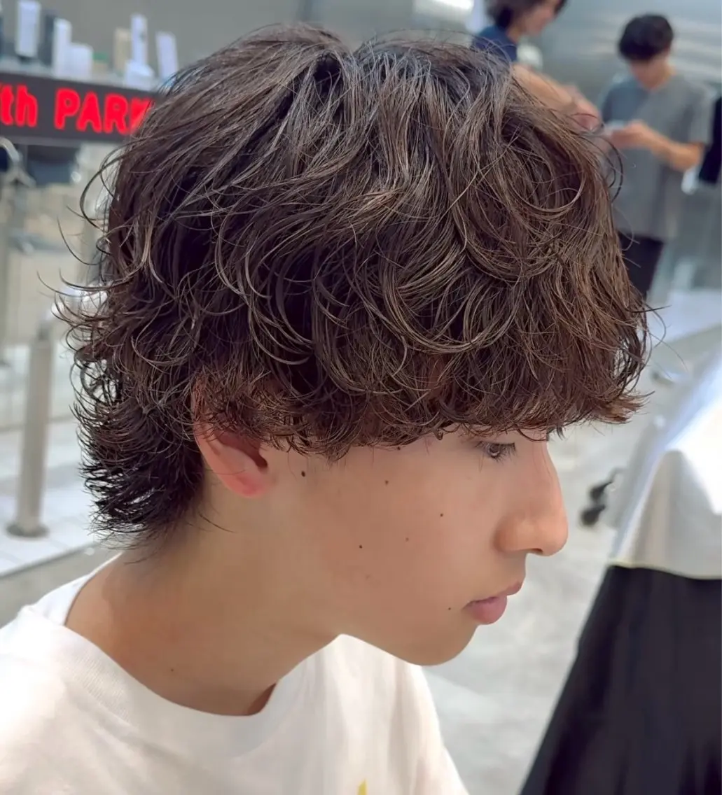 パーマ メンズ 当日予約⭕️ 太田のヘアスタイル