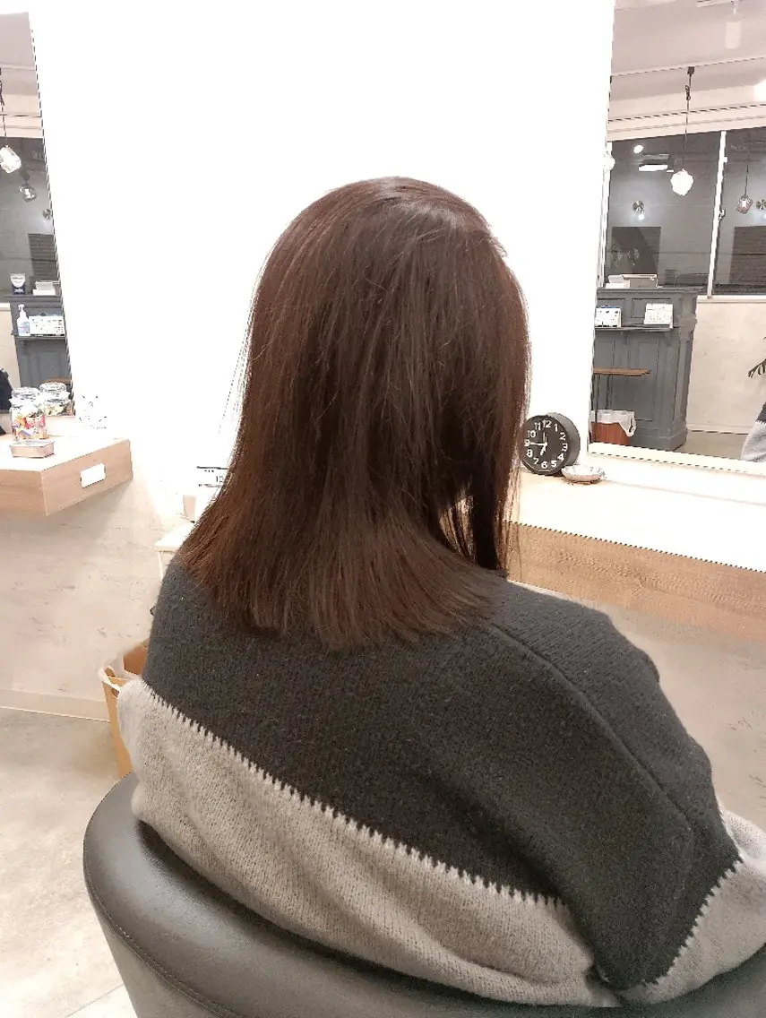 セミロング and g. 🌿アンドジ−🌿のヘアスタイル