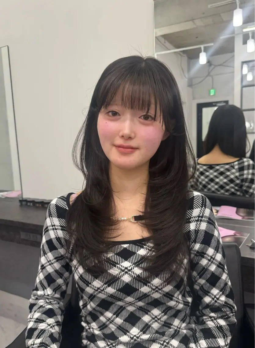ロング カット ヘアカラー トリートメント レイヤー・ブリーチ kiyotoshiのヘアスタイル