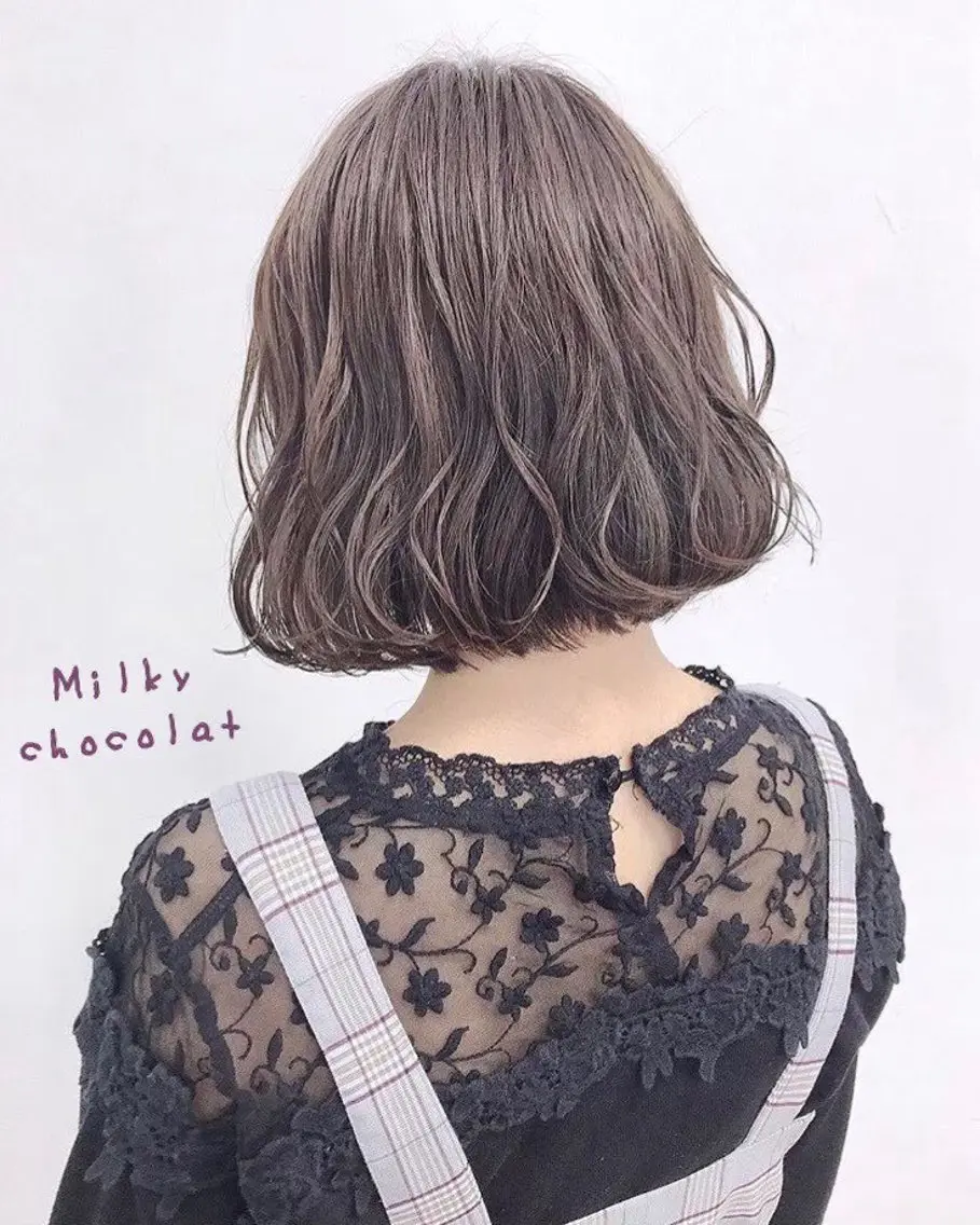 ショート カット ヘアカラー トリートメント ronmuu 🎀꙳.*IZUMIのヘアスタイル