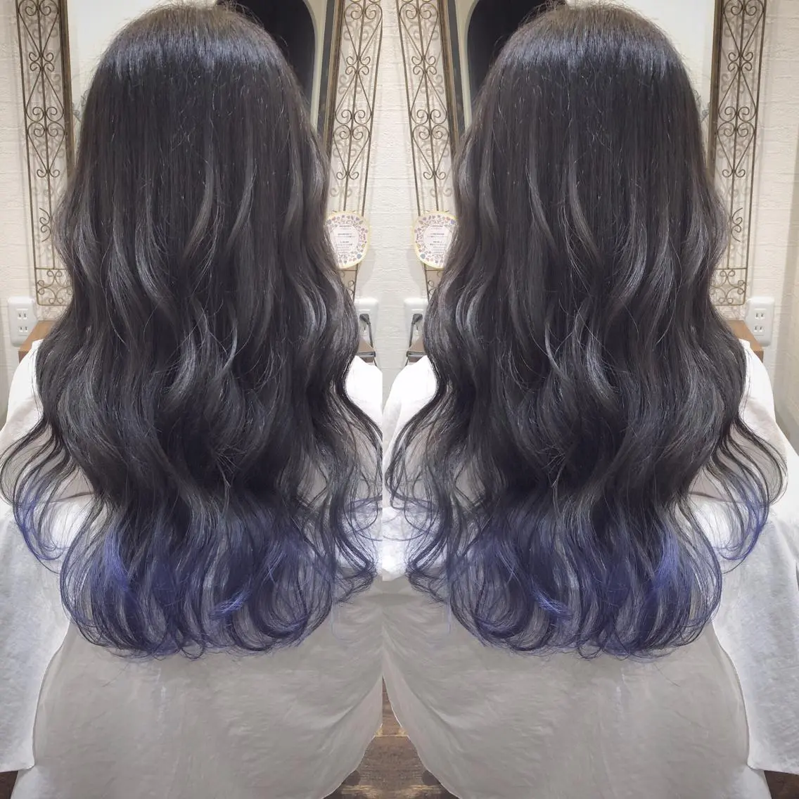 ロング 皆巳 達郎のヘアスタイル