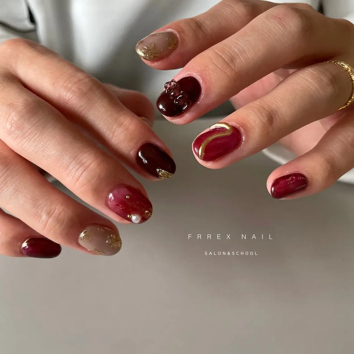 ネイル ハンドネイル フットネイル freex nail /ニュアンス/個性派のネイルデザイン