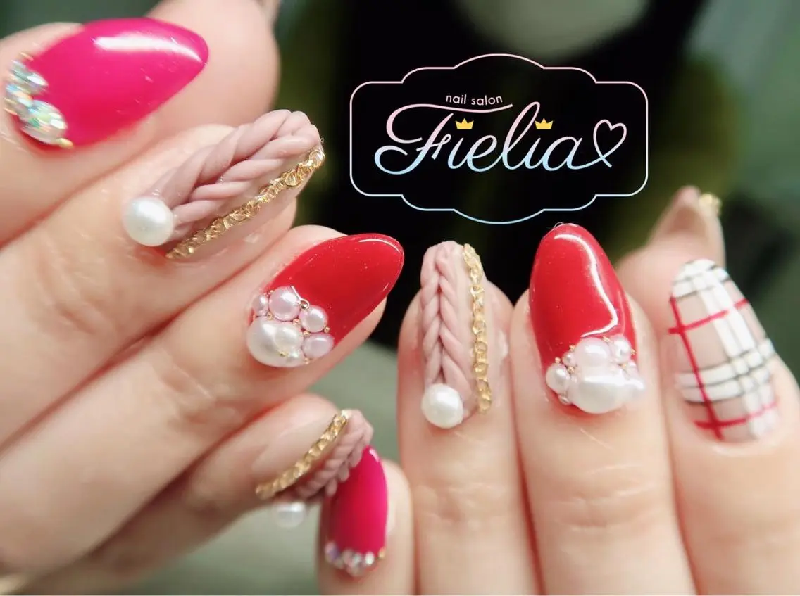 ネイル ハンドネイル Fielia momoのネイルデザイン