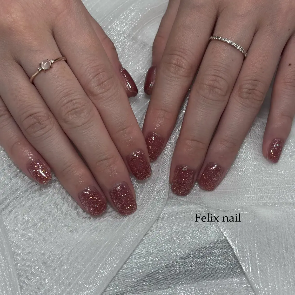 ネイル ハンドネイル Felix nail 🖤seriのネイルデザイン