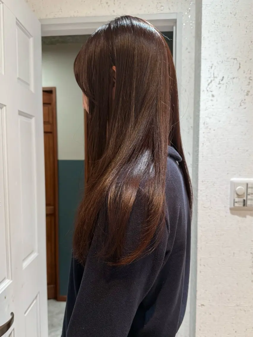 ロング カラー 透明感カラー カット ヘアカラー トリートメント mai / linoah˚✧のヘアスタイル