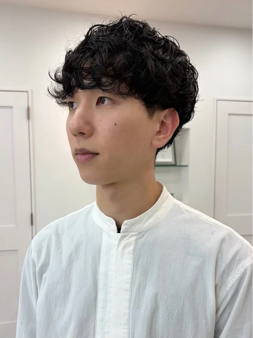 【 メンズパーマ 】 カット+パーマ🪄の写真