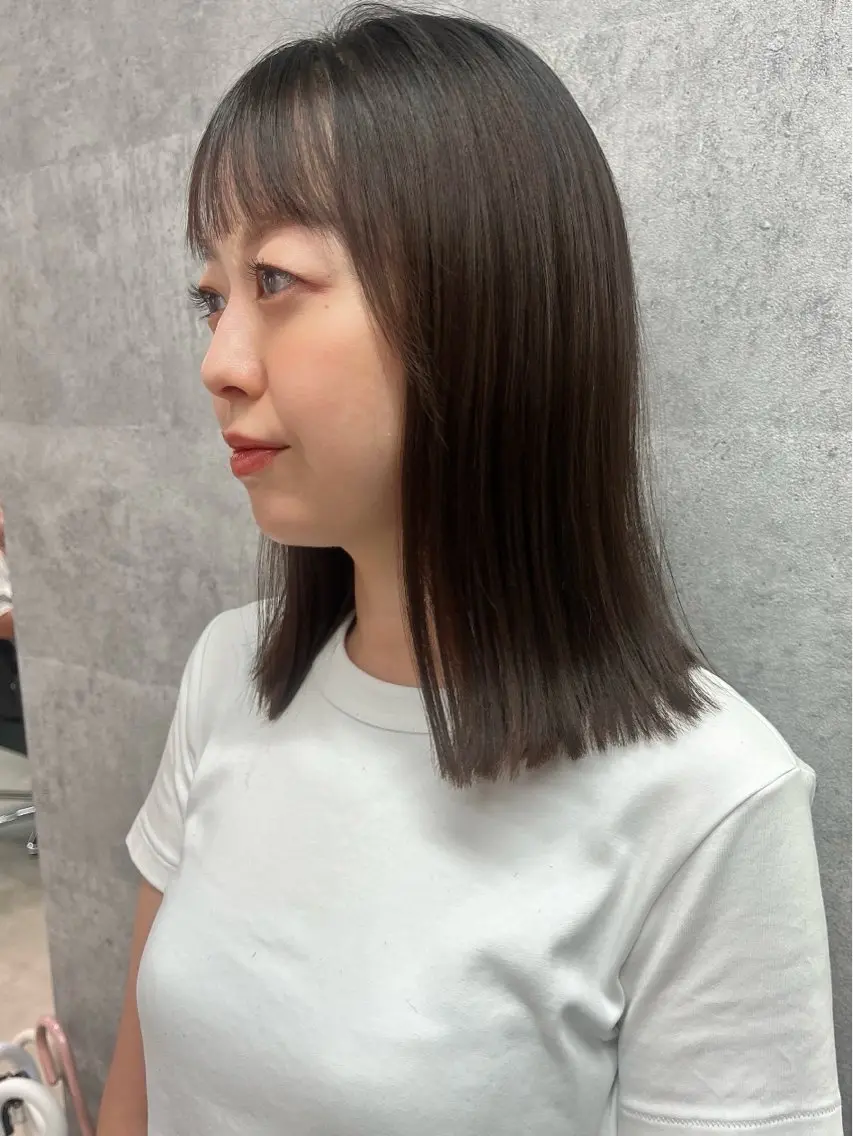 ミディアム カット 縮毛矯正 トリートメント topstylist 松田みこのその他イメージ