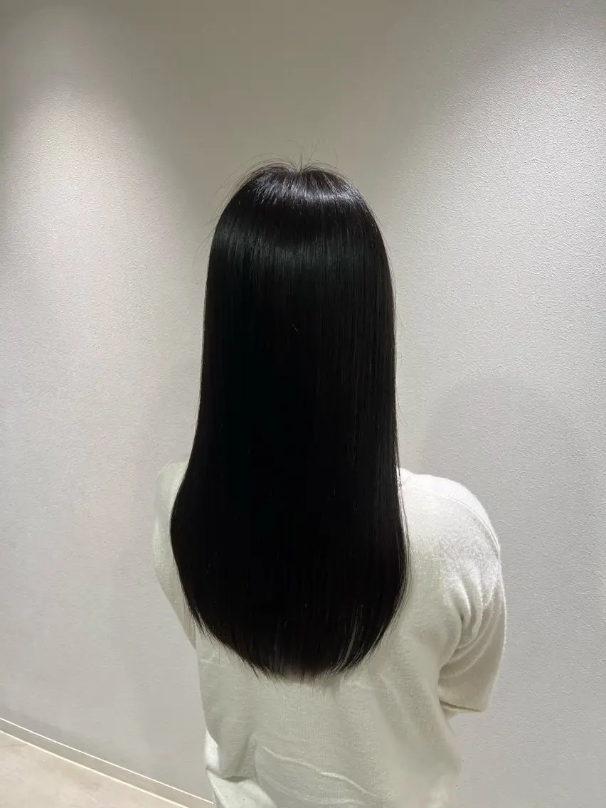 ロング ヘアカラー トリートメント 品のある垢抜けヘア 特化🫧空　龍之介のヘアスタイル
