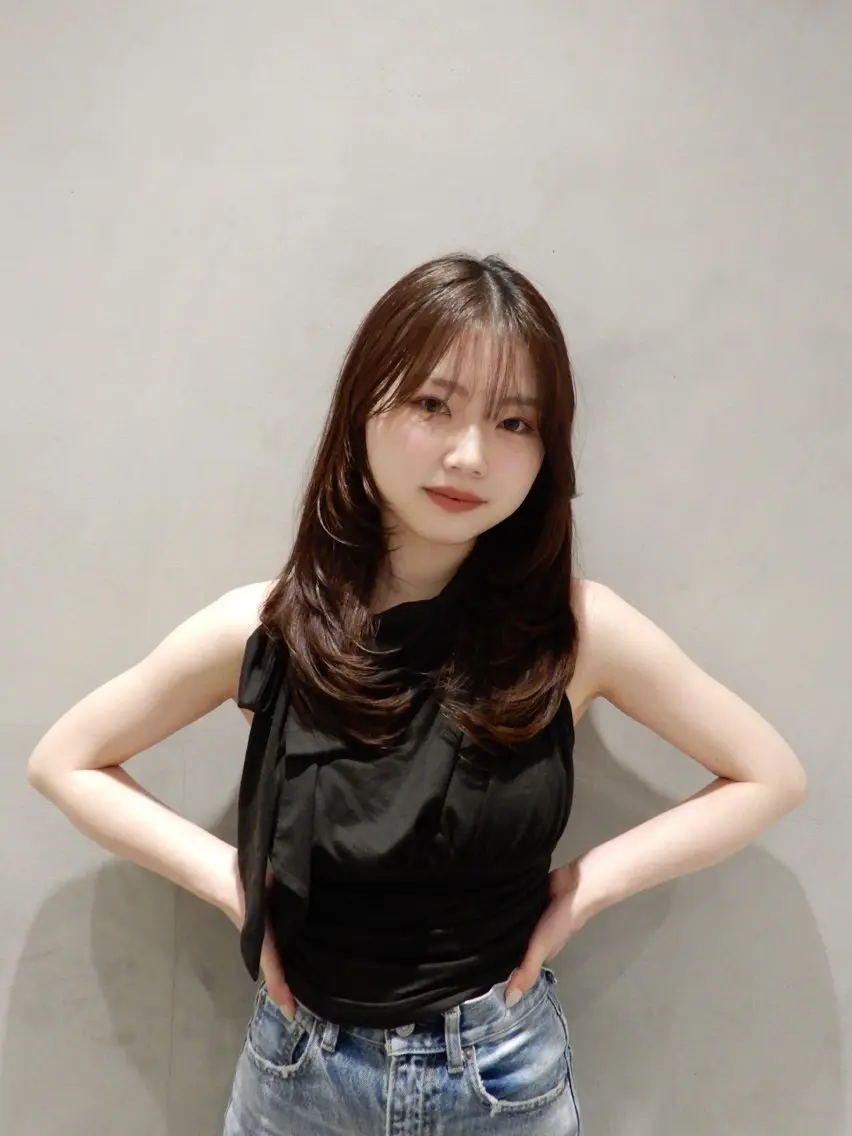 ロング カラー トリートメント トリートメント たかはし ゆうなのヘアスタイル