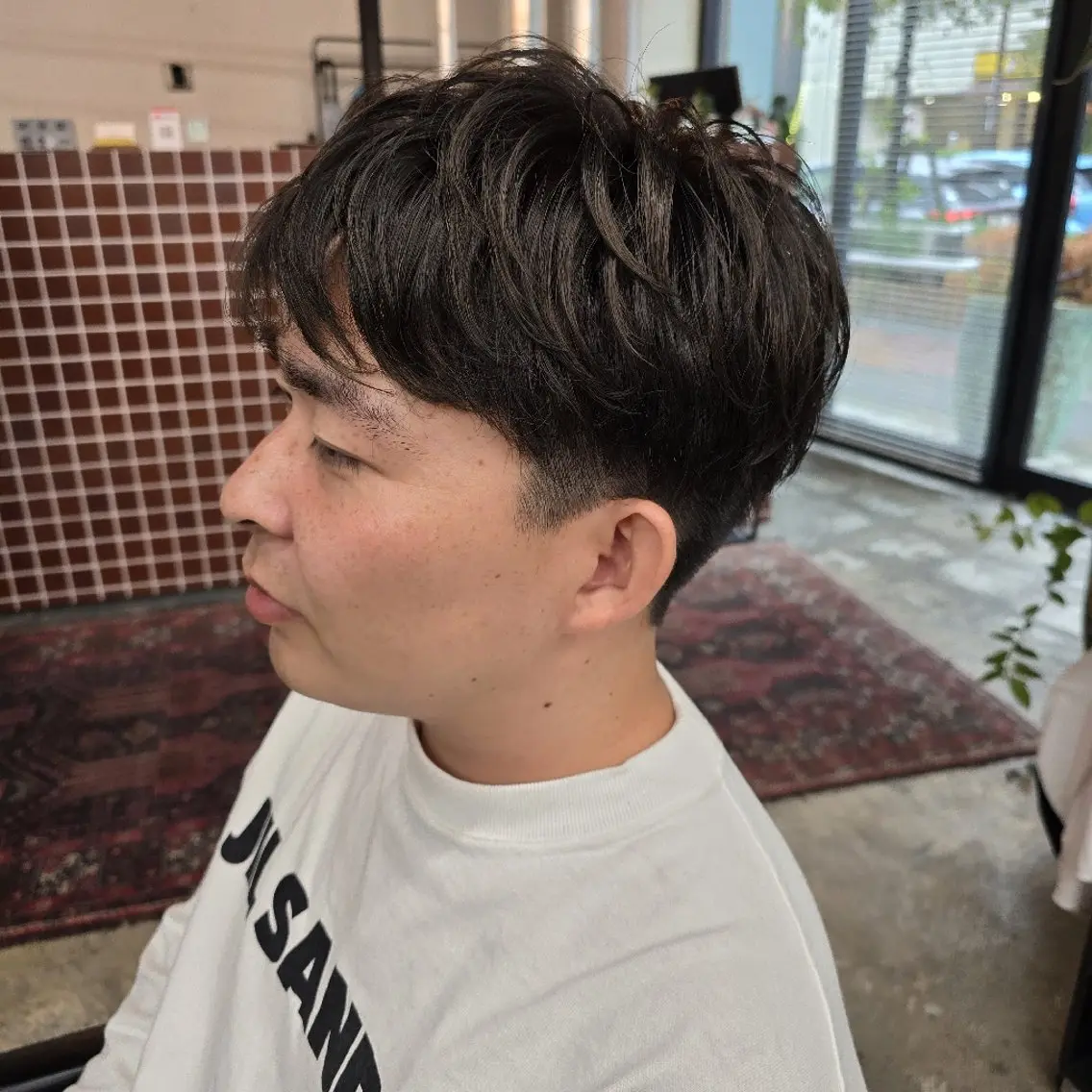 ショート カラー カット ヘアカラー ハヤシ マユ ✂ 府中美容室のヘアスタイル