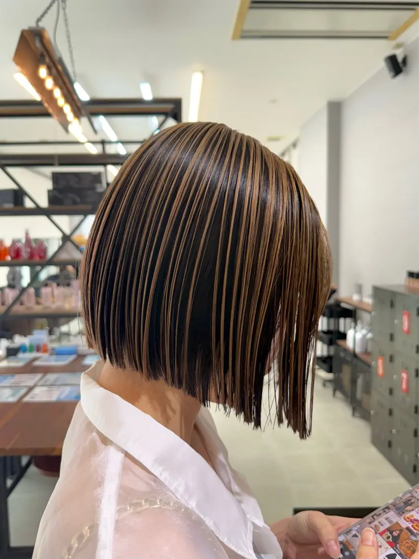 ショート カット ヘアカラー 川村 涼介のヘアスタイル
