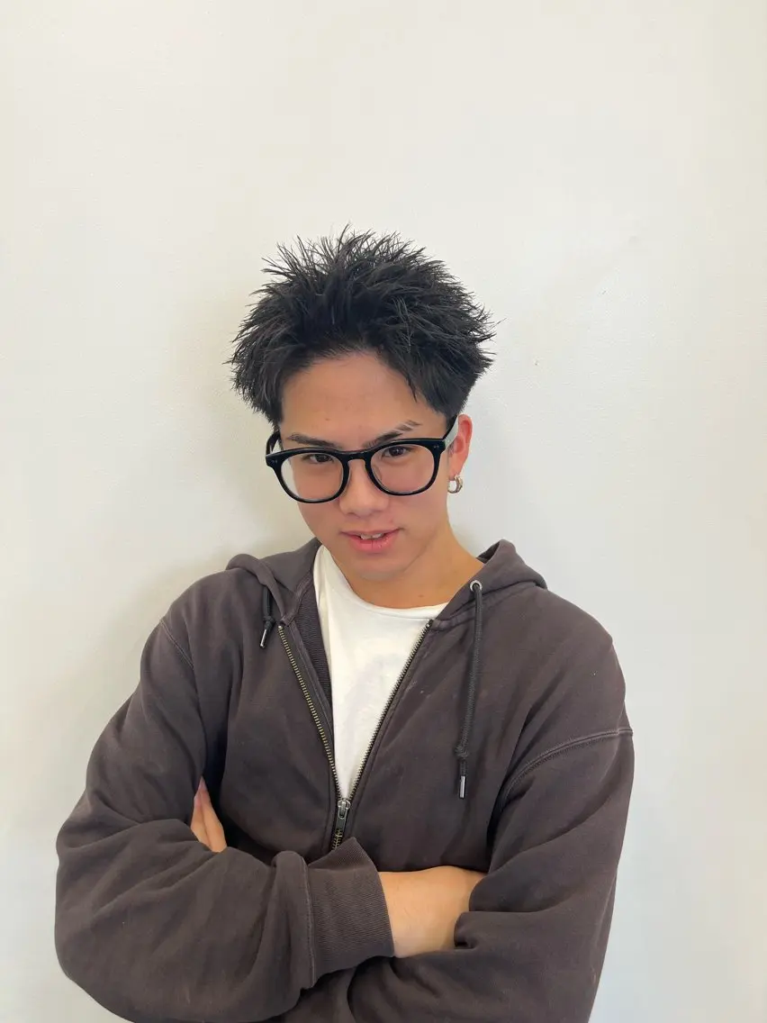 ショート ショートヘア カット メンズ特化美容師 井上大輔のヘアスタイル