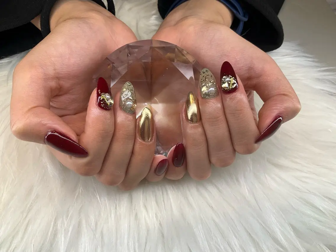 ネイル ハンドネイル Lilynail_ _Hikaruのネイルデザイン