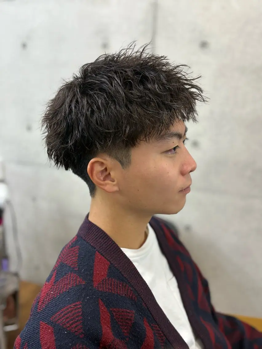 ショート パーマ メンズ Raimu /横浜のヘアスタイル