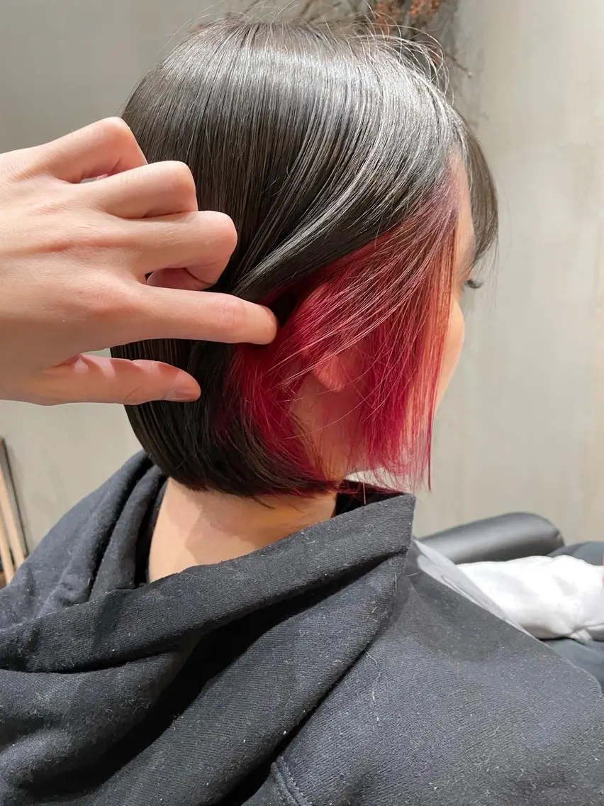インナーカラー+トリートメントの写真