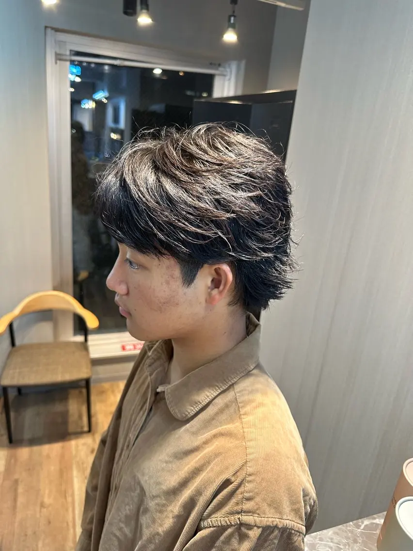 メンズ 🇺🇸大宮パーマ 波巻き/ツイスパのヘアスタイル