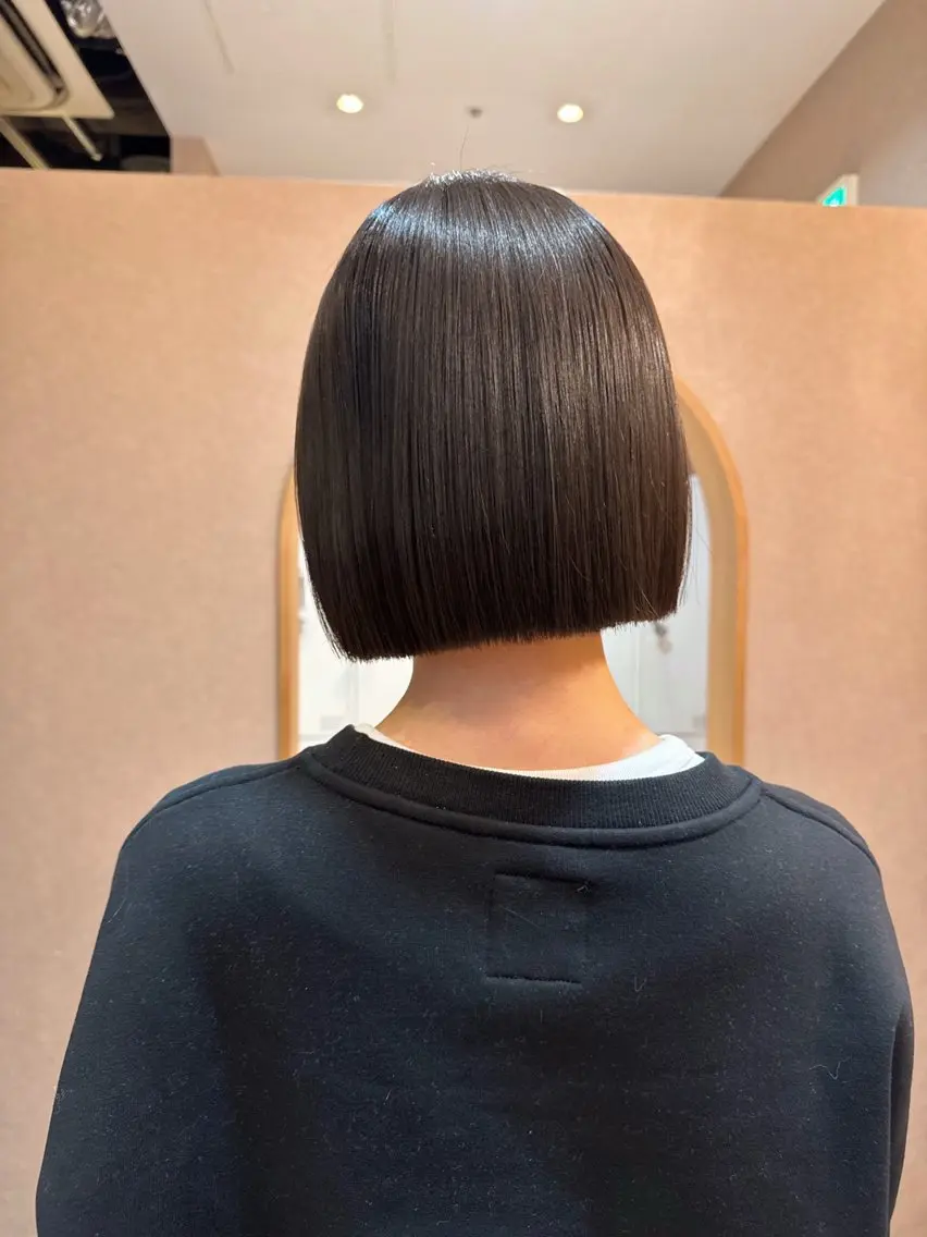 【4.5月限定🎀】ボブカット+髪質改善トリートメント《ご新規様🉐》marbb付の写真