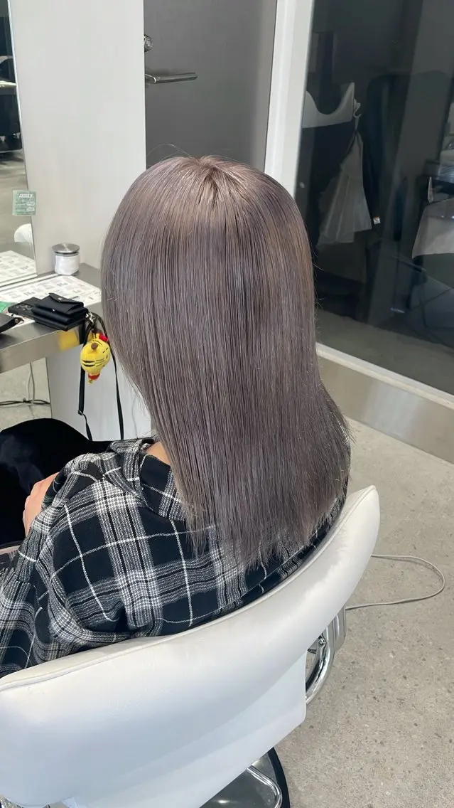 カラー 無料ショートモデル 募集中❗️秋山ひらいのヘアスタイル