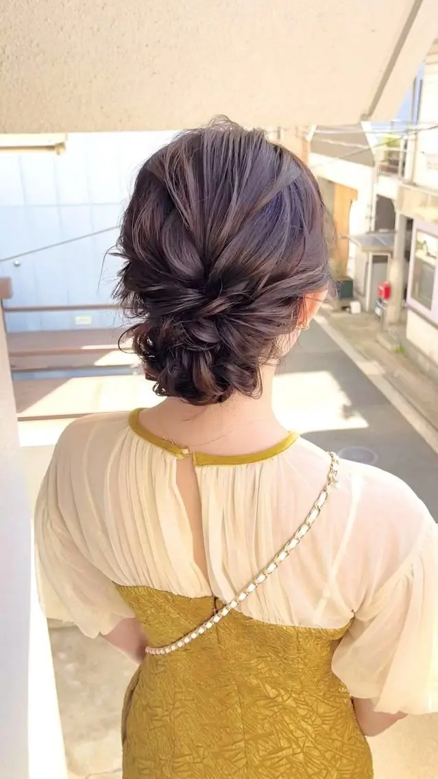 ヘアセット Academy 塚本のヘアスタイル