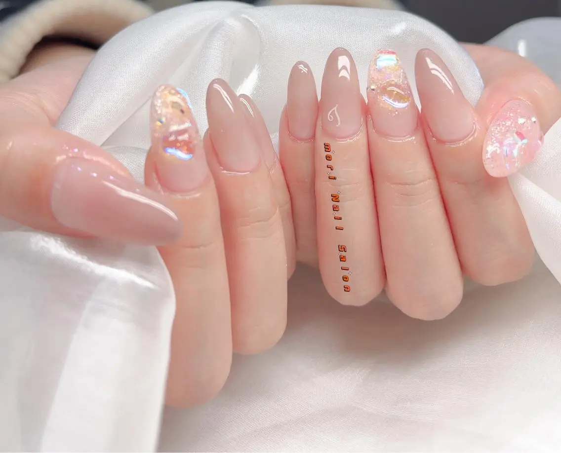 ネイル ハンドネイル 森 ネイルサロンのネイルデザイン