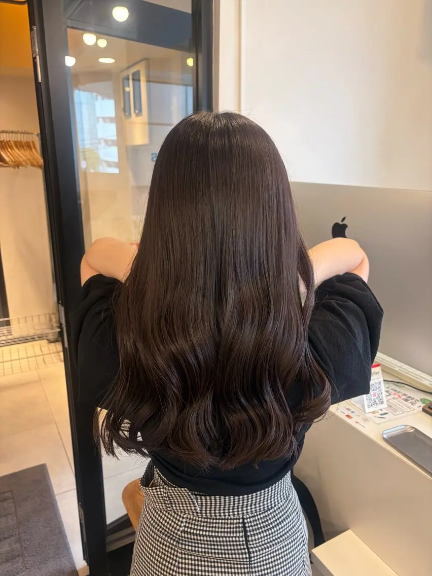 ロング カラー ヘアカラー はるか/ カラーモデル募集🍓のヘアスタイル