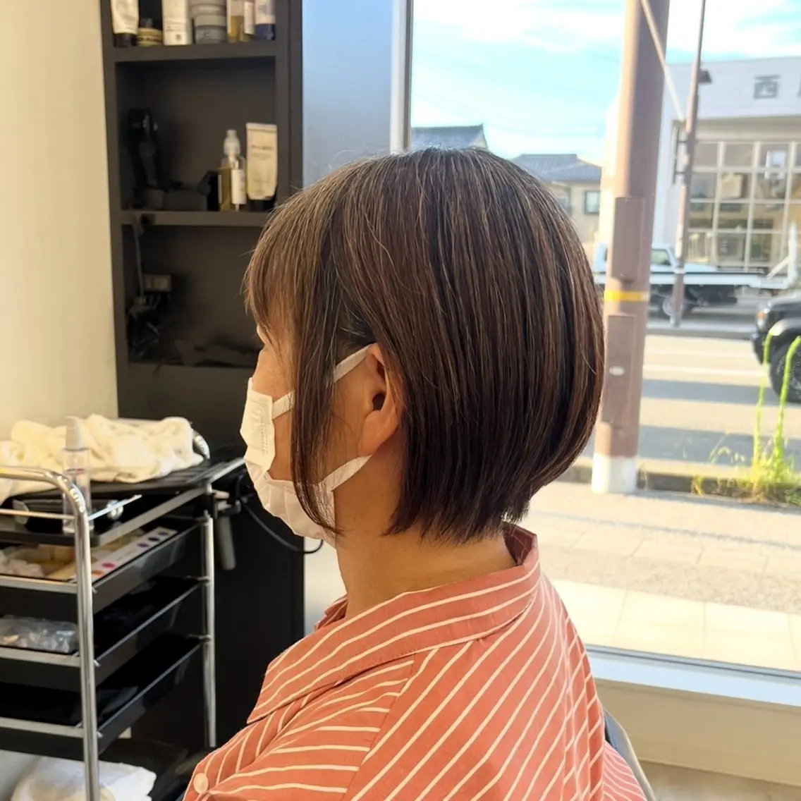 ショート ショートヘア 【レイヤー×透明感 カラー】mayaのヘアスタイル