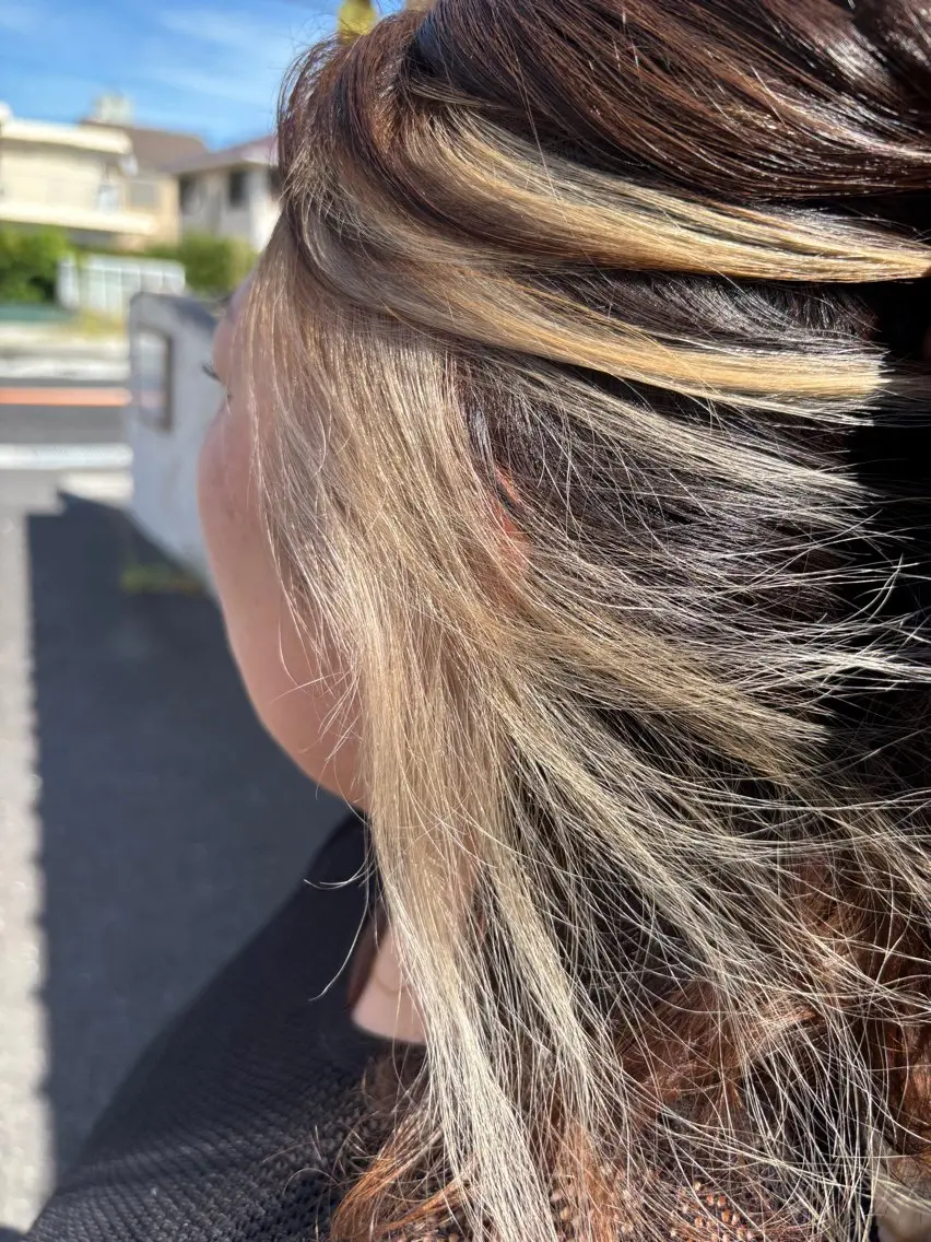 ミディアム ヘアカラー Taiyou ☀️のヘアスタイル