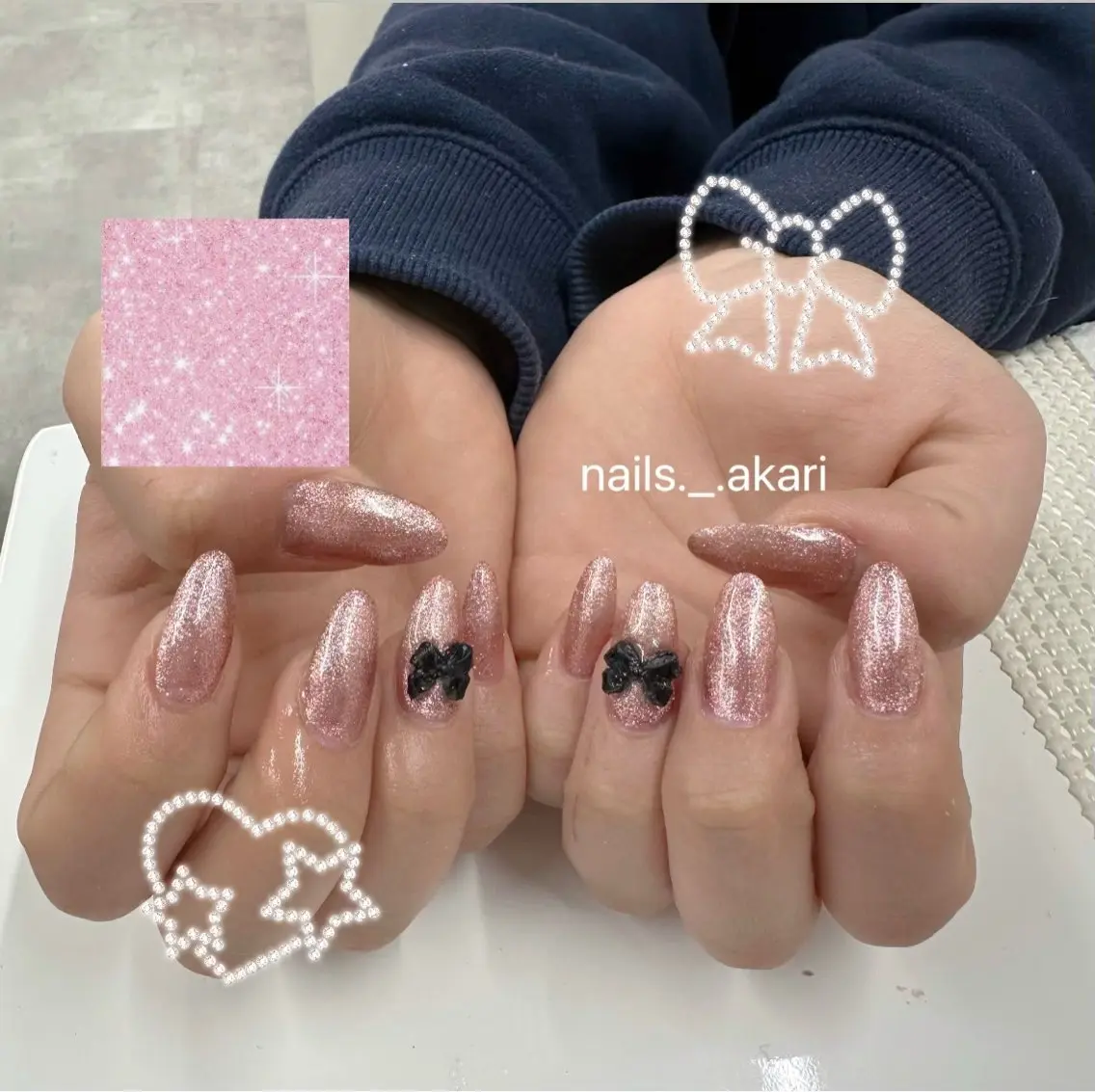 ネイル ハンドネイル akari🎀 naill|堺筋本町のネイルデザイン