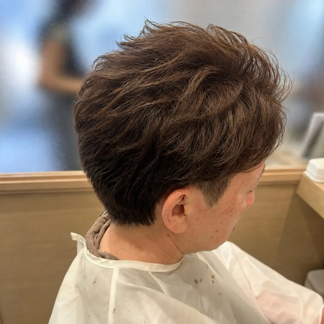ショート メンズ ショートヘア カット トリートメント ヘッドスパ 久木原 ゆりのヘアスタイル
